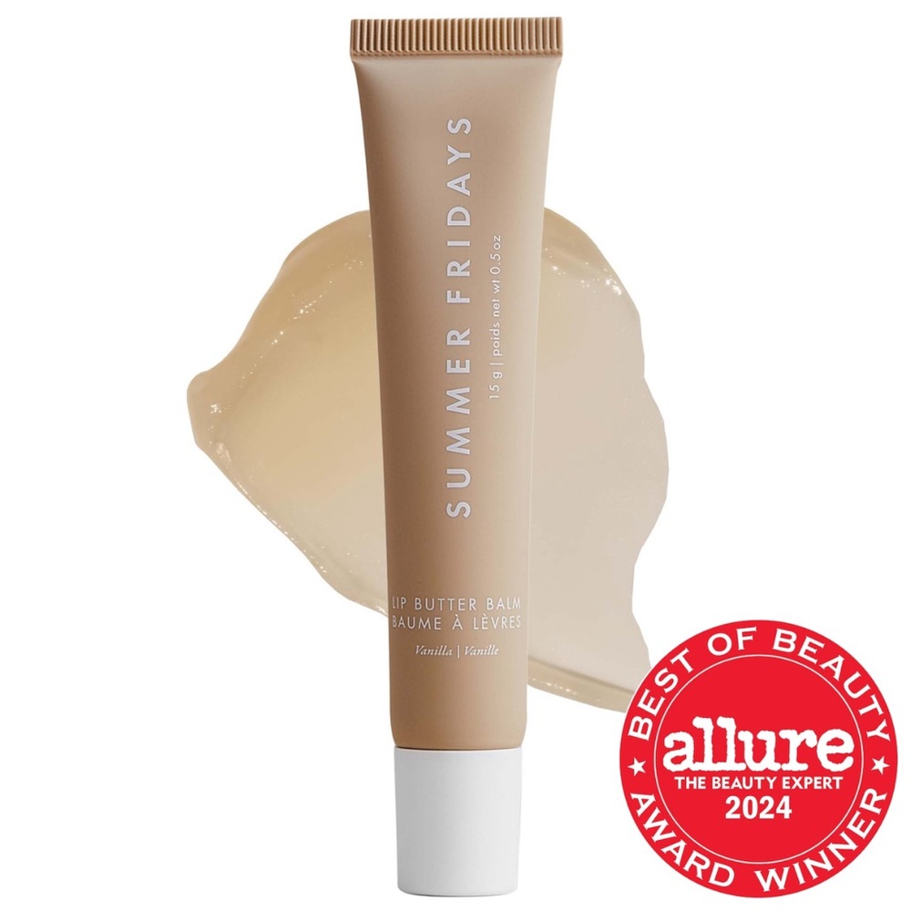 SUMMER FRIDAYS Lip Butter Balm Treatment Lip Gloss Vanilla